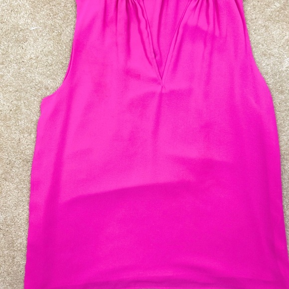 Naked Zebra Hot Pink Sleeveless Mock Neck Camisole - Picture 7 of 9